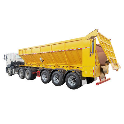 Crawler-type tipper dump box trailer-delivery for sandstone and coal mine