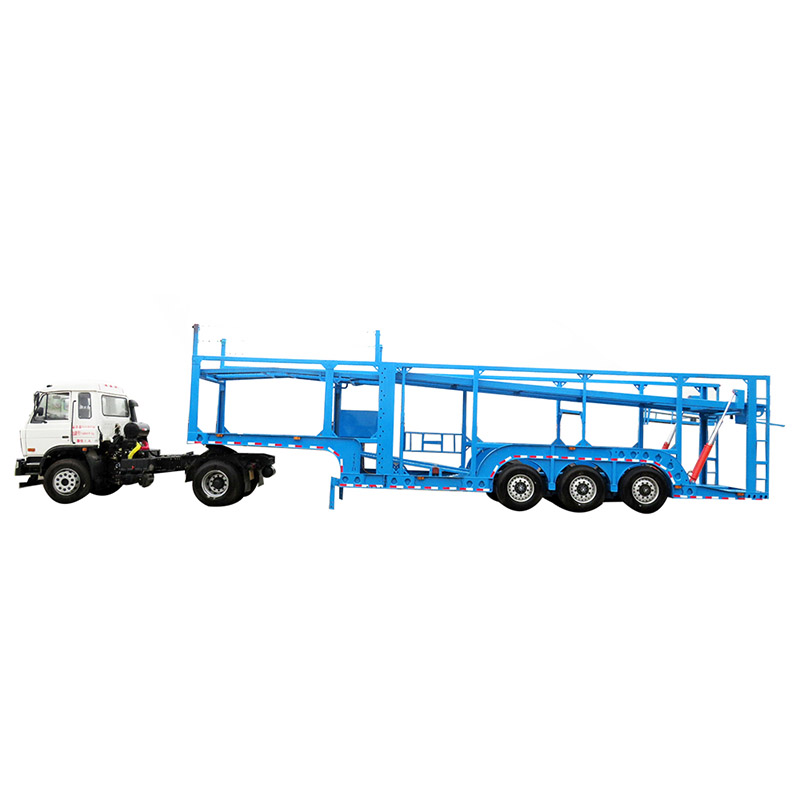 8 cars vehicle transport trailer delivery cars