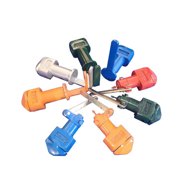 Container twist locks for trailer