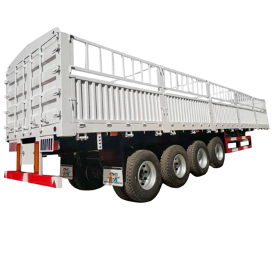 Fence /Stake Semi Trailer-Delivery for Fruits and Vegetables and Livestock