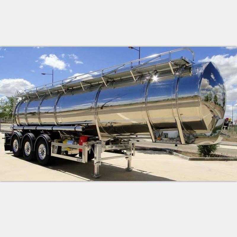 Aluminum Oil tank Semi trailer-Delivery for oil and diesel or fuel.