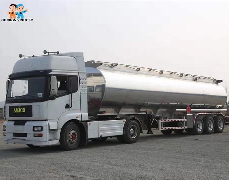 Genron fuel tanker semi trailer inquire now bulk buy-2