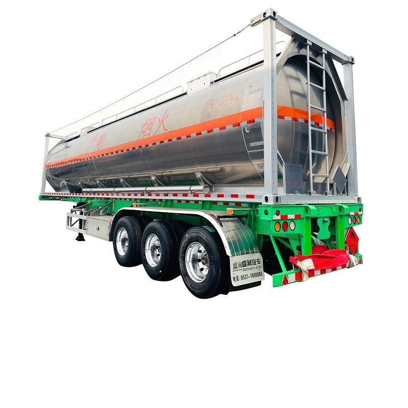 LNG Tanker Semi-trailer Delivery For LNG Tanker Trailer