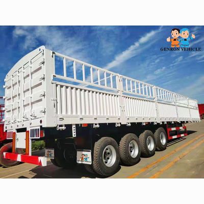 Storage fence semi trailer 3 Axles / 4 Axles with air suspension