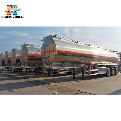 Aluminium Oil Tanker Semi Trailer Delivery for  Fuel, Petrol, Water, Palm Oil etc