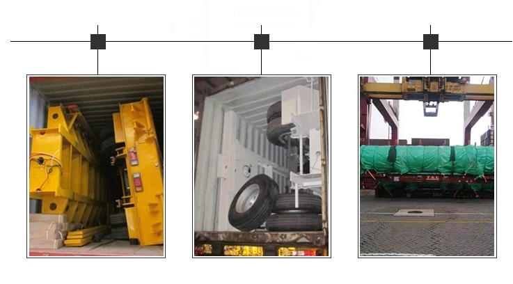 Genron hot selling Drop side semi trailer from China bulk buy