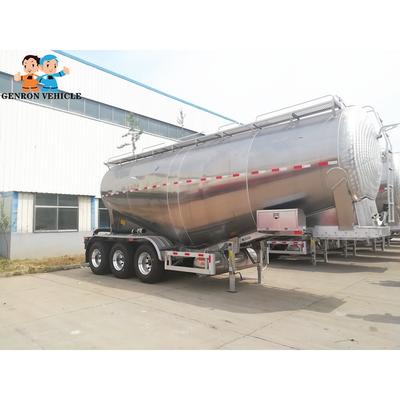 42 CBM bulk cement carrier /tanker trailer for Kenya with BPW axles from China Genron Vehicle