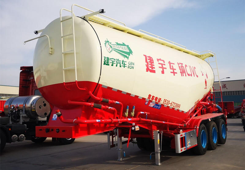 Bulk cement carrier -matched with snio truck HOWO truck head in one if Genron Vehicle Service Office Shanghai