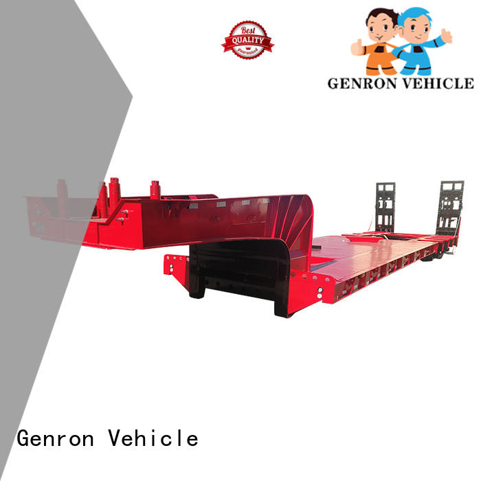 Genron custom semi low bed trailer inquire now for sale