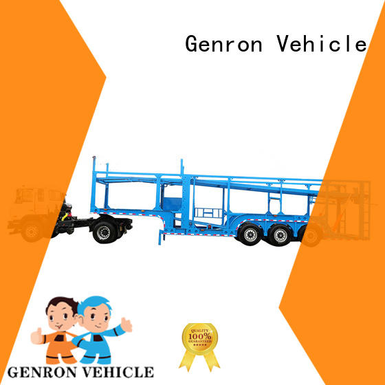 Genron durable vehicle transport trailer factory for promotion