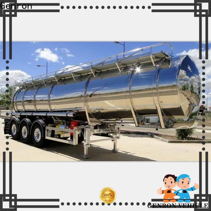 Genron types of tanker trailers wholesale bulk production