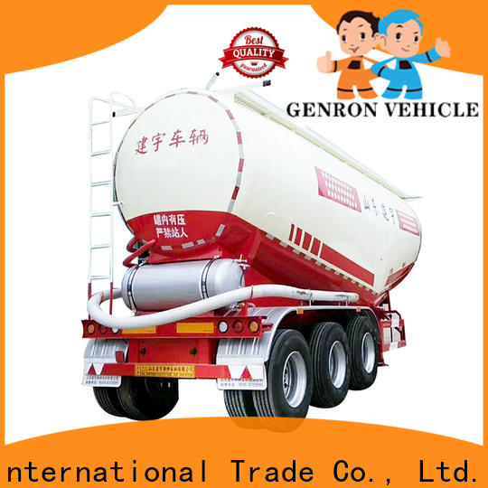 Genron professional fuel tanker trailer for sale directly sale for trailer