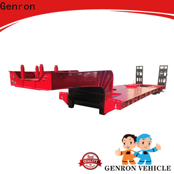 Genron best value low semi trailer best supplier for sale
