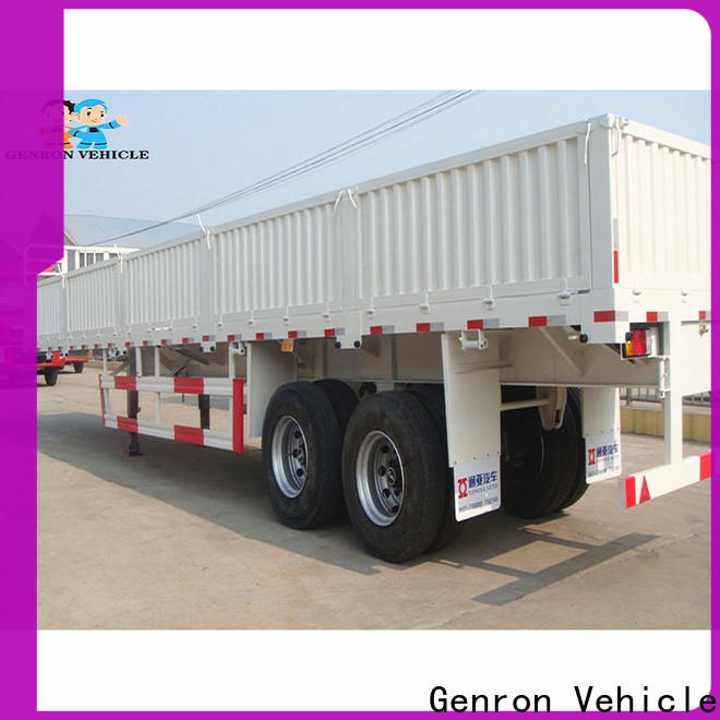 Genron top rated cargo trailers factory on sale