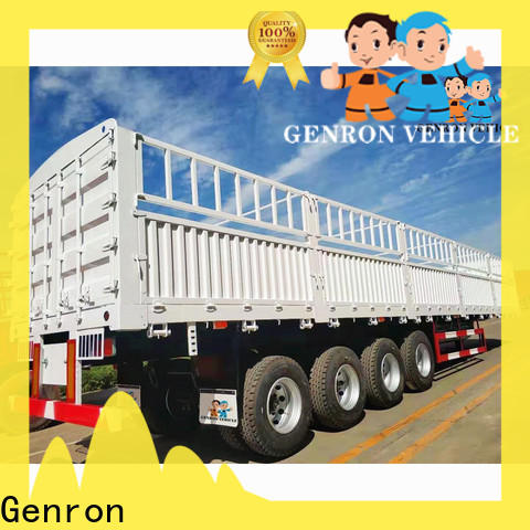 Genron custom cargo trailers series for transport