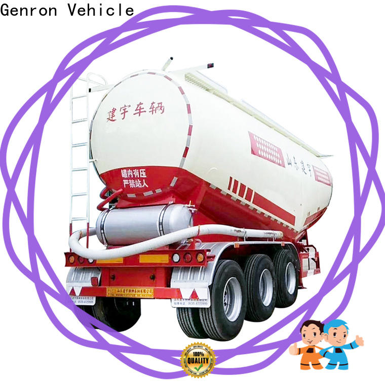 Genron lpg semi trailer manufacturer for promotion