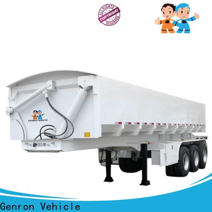 Genron quality dump trailers supply for truck