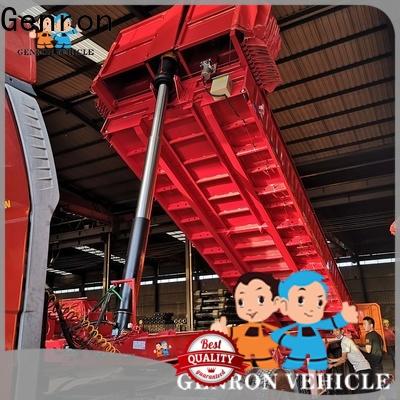 Genron construction dump trailer best manufacturer for vehicle