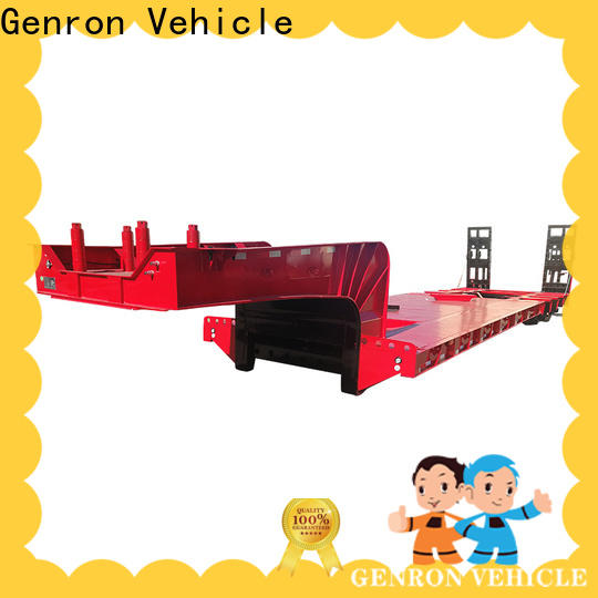 Genron quality low base trailer wholesale on sale